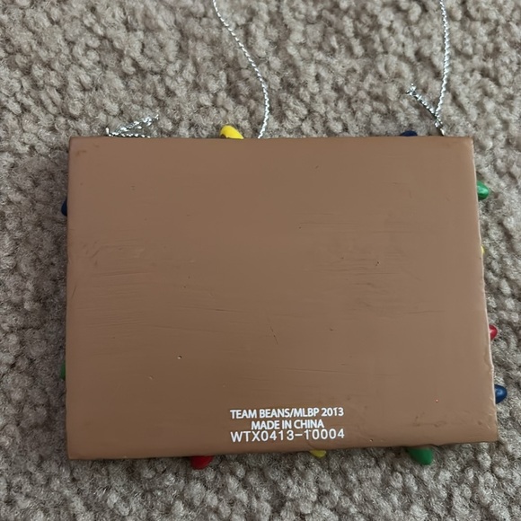 San Francisco Giants Holiday Ornament with Multicolor Lights - Picture 2 of 2